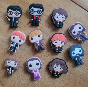 New Harry Potter Croc Charm Set